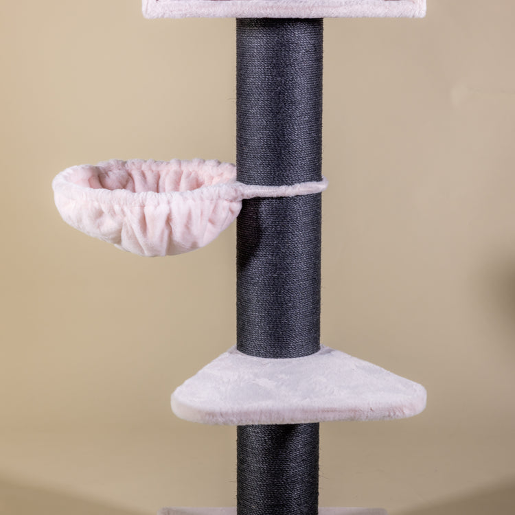 Cat Tree Royalty Blackline Plus (Pink Teddy)