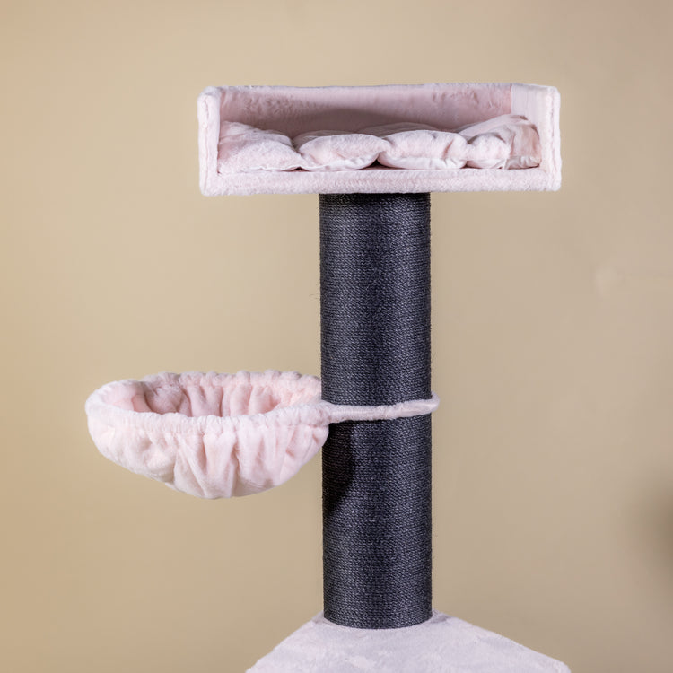 Cat Tree Royalty Blackline Plus (Pink Teddy)