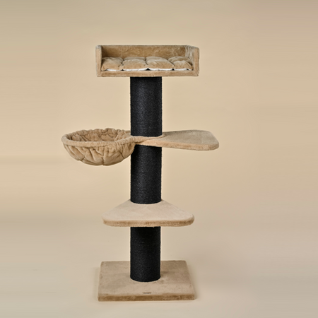 Cat Tree Royalty Blackline Plus (Cappuccino Teddy)