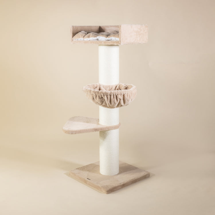 Cat Tree Royalty de Luxe (Cappuccino Teddy)