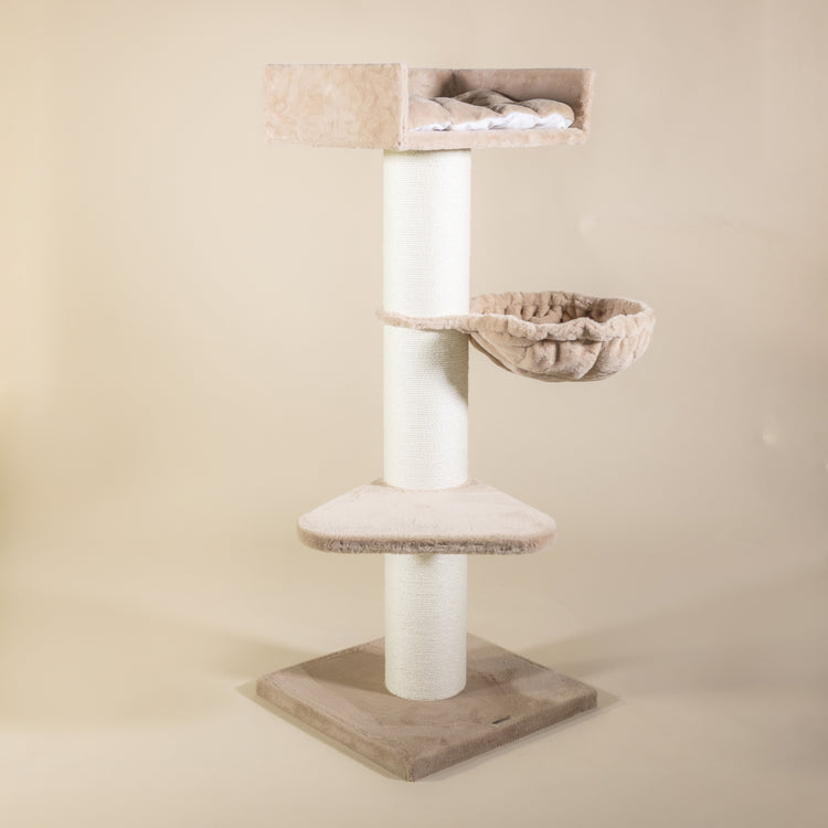 Cat Tree Royalty de Luxe (Cappuccino Teddy)