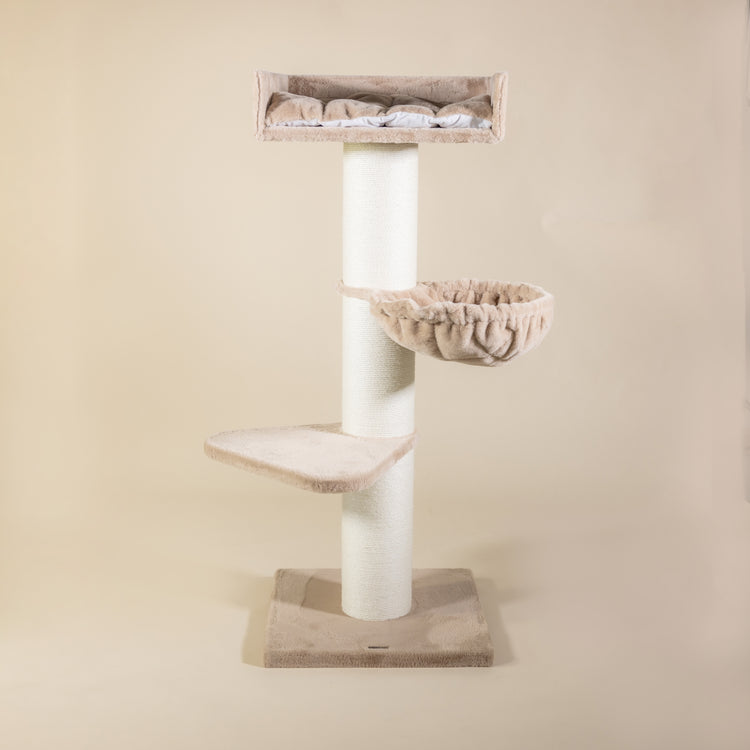 Cat Tree Royalty de Luxe (Cappuccino Teddy)