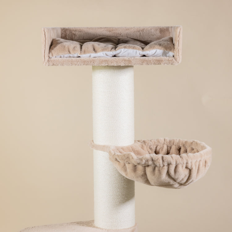 Cat Tree Royalty de Luxe (Cappuccino Teddy)