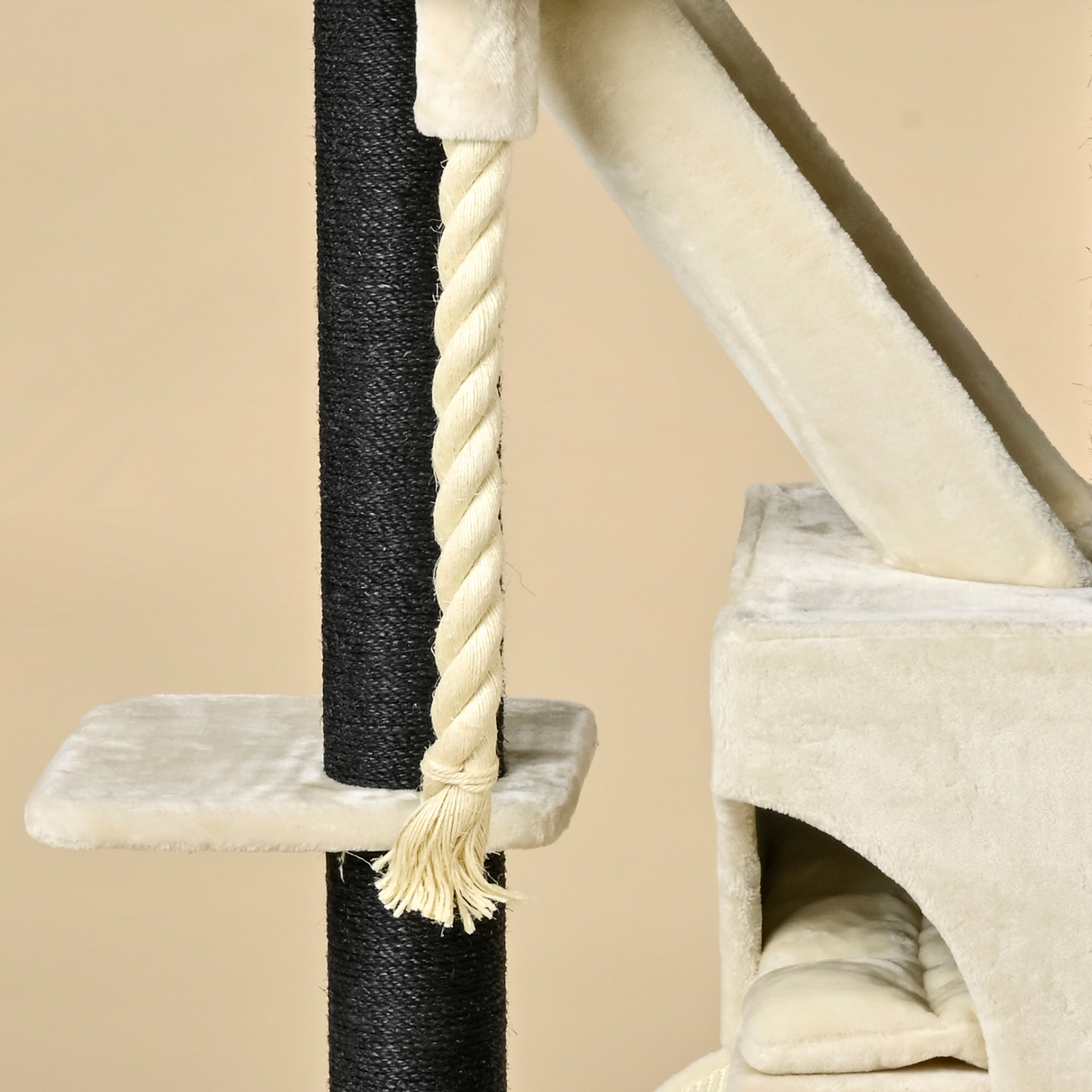 Cat Tree Kilimandjaro de Luxe Blackline (Cream)