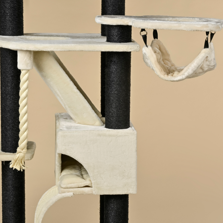 Cat Tree Kilimandjaro de Luxe Blackline Crown (Cream)