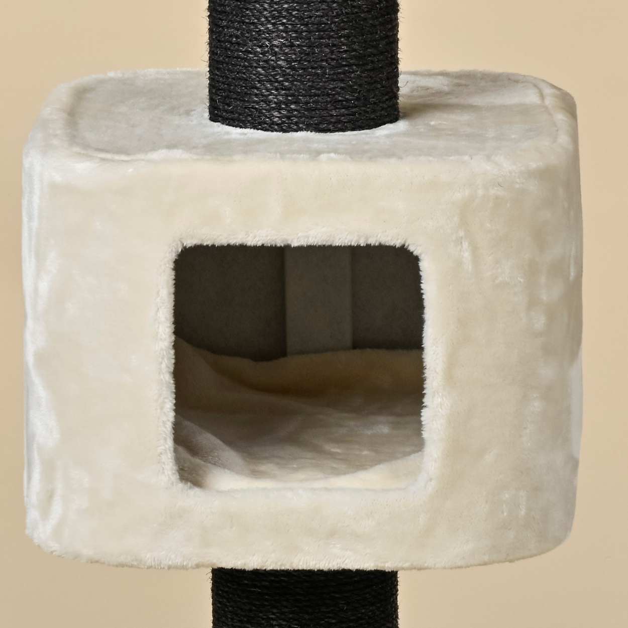 Cat Tree Devon Rex Blackline (Cream)