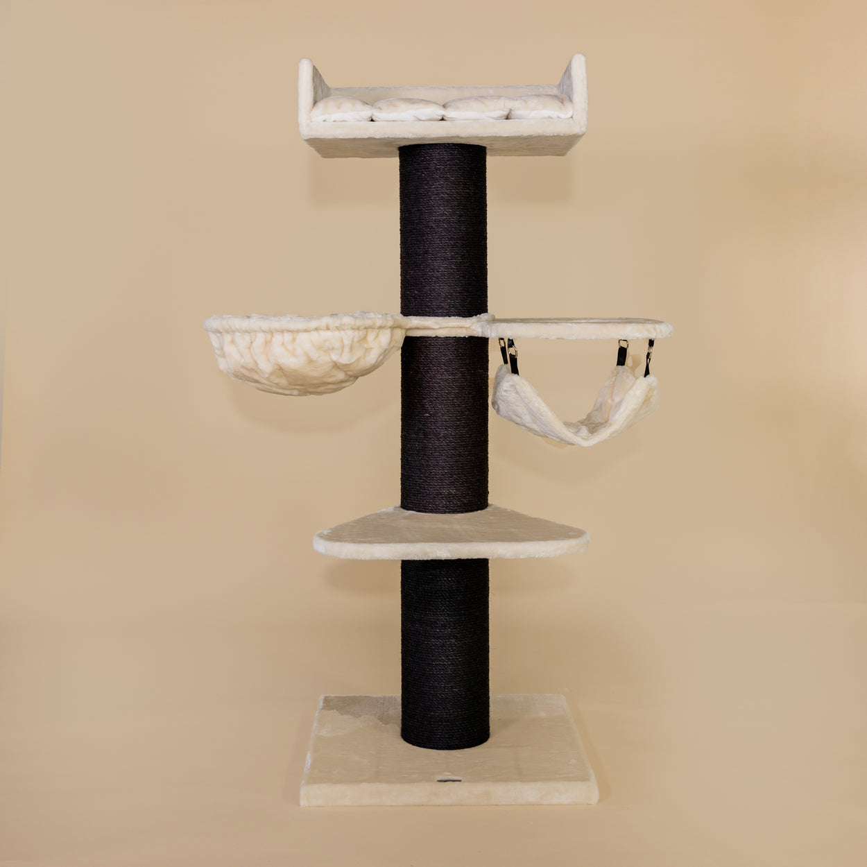 Cat Tree Royalty Blackline Crown Plus (Beige)