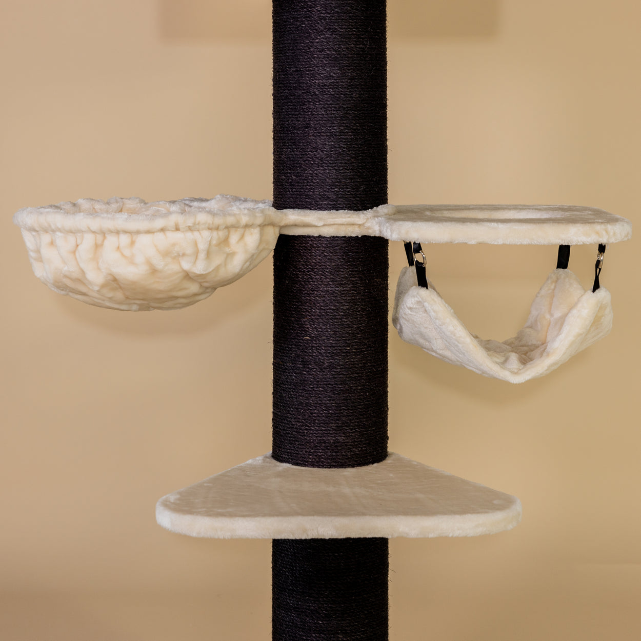 Cat Tree Royalty Blackline Crown Plus (Beige)