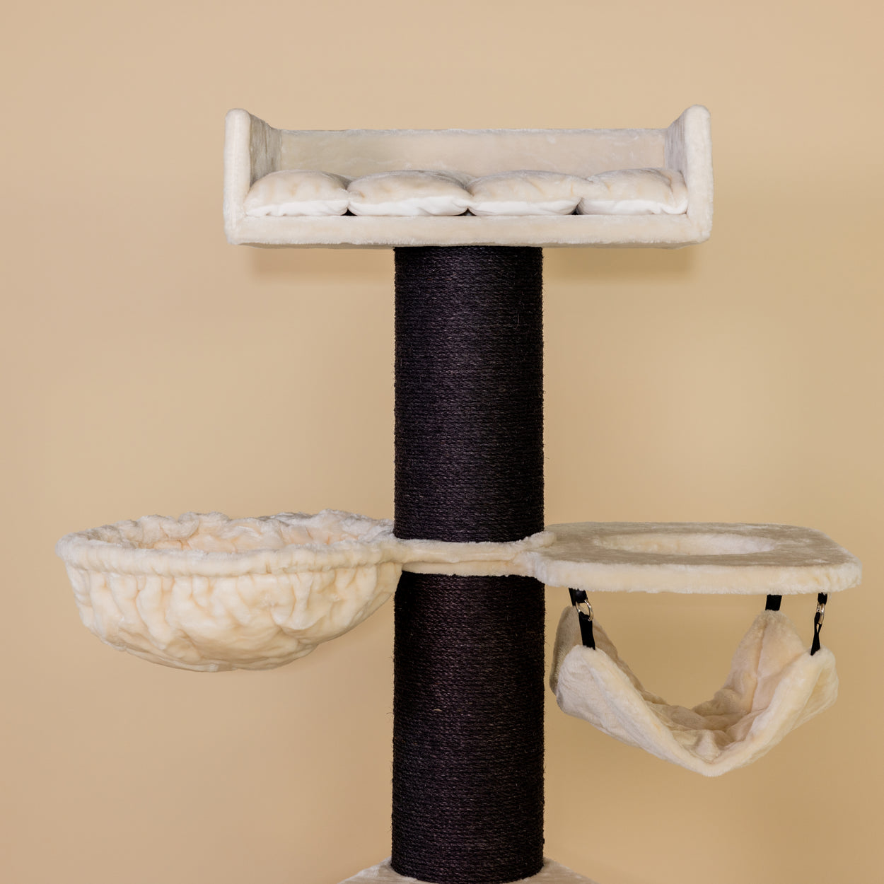 Cat Tree Royalty Blackline Crown Plus (Beige)