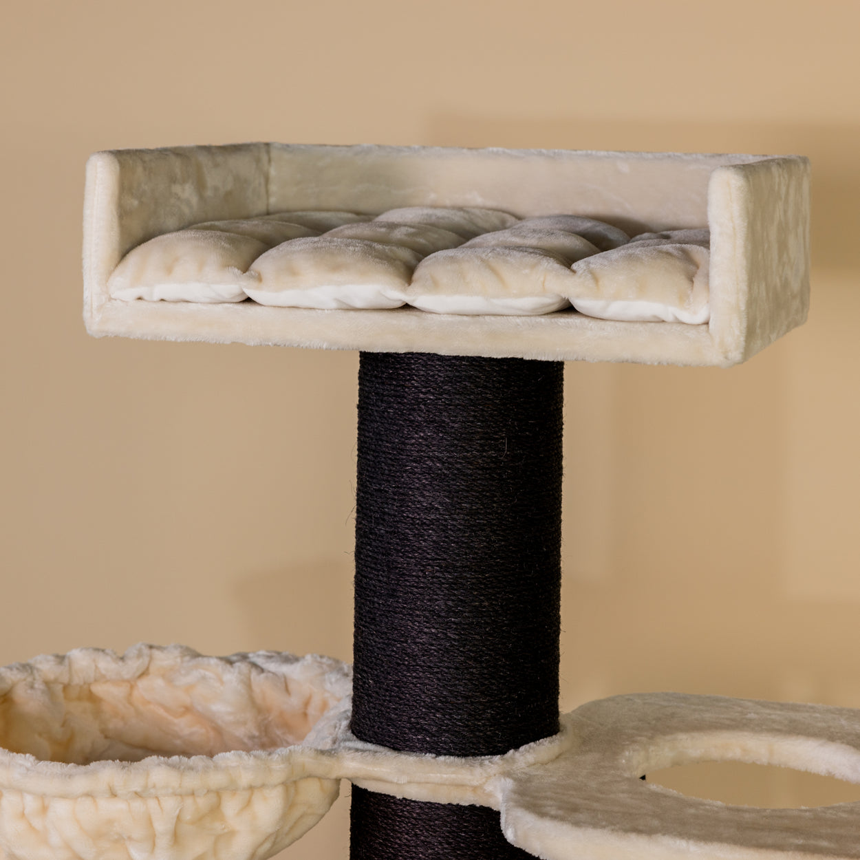 Cat Tree Royalty Blackline Crown Plus (Beige)
