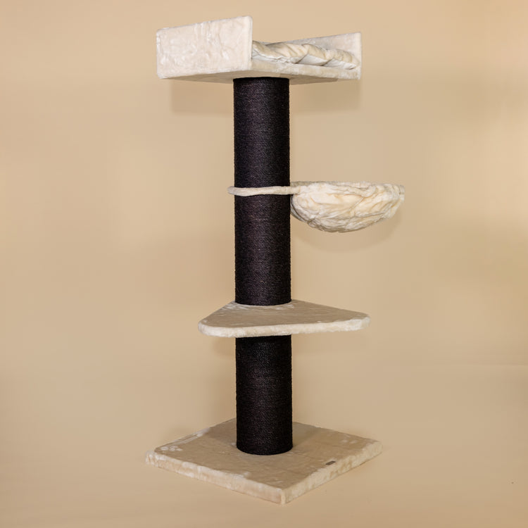 Cat Tree Royalty Blackline de Luxe (Beige)