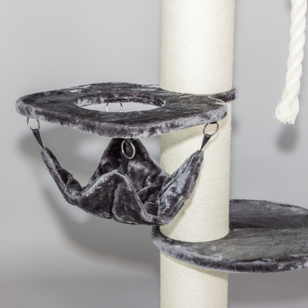 Cat Tree Maine Coon Sleeper Crown (Dark Grey)