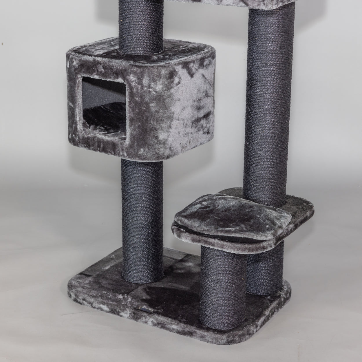 Cat Tree Devon Rex Blackline (Dark Grey)