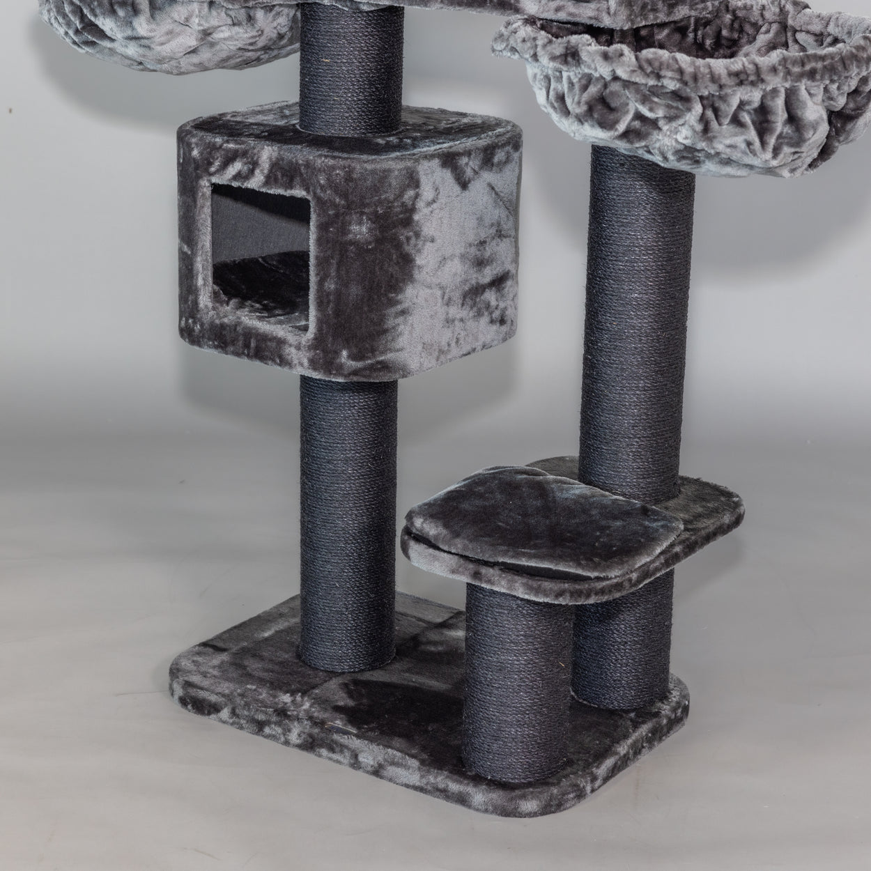 Cat Tree Devon Rex Blackline Plus (Dark Grey)