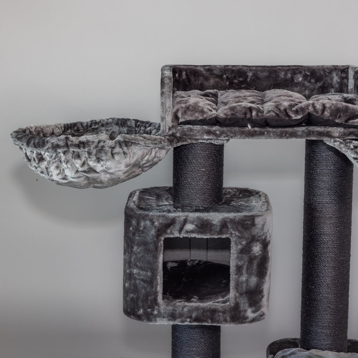 Cat Tree Devon Rex Blackline Plus (Dark Grey)