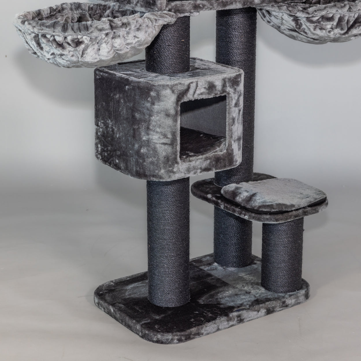 Cat Tree Devon Rex Blackline Plus (Dark Grey)
