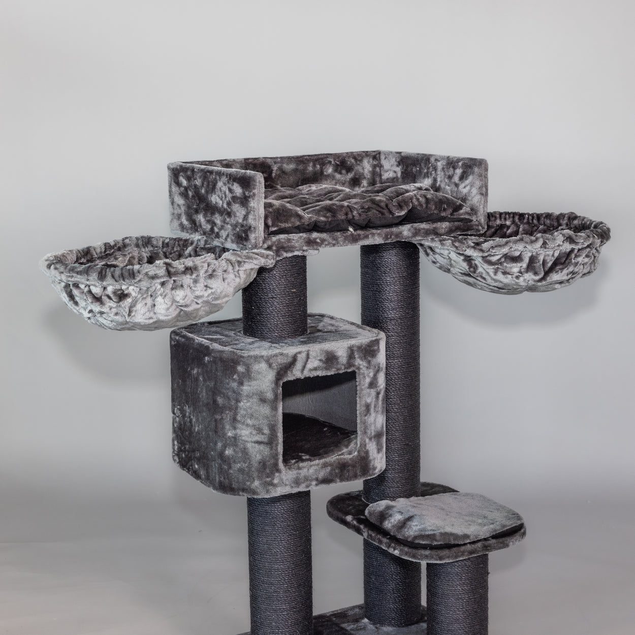 Cat Tree Devon Rex Blackline Plus (Dark Grey)