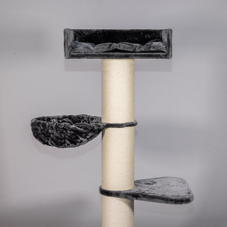 Cat Tree Royalty de Luxe (Dark Grey)