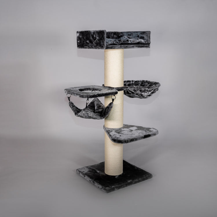 Cat Tree Royalty Crown Plus (Dark Grey)