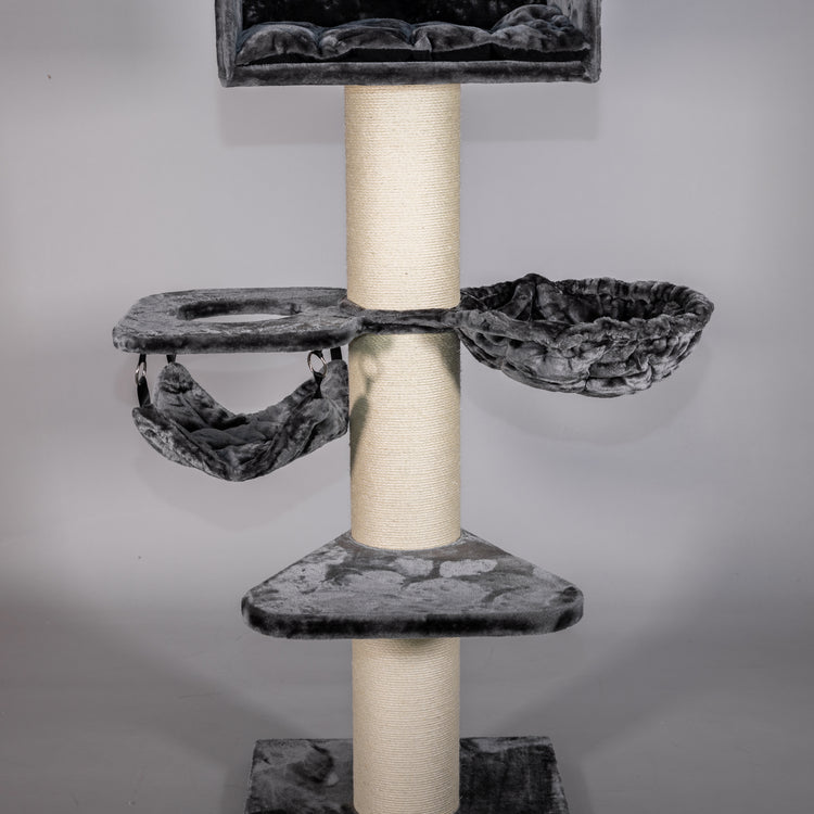 Cat Tree Royalty Crown Plus (Dark Grey)