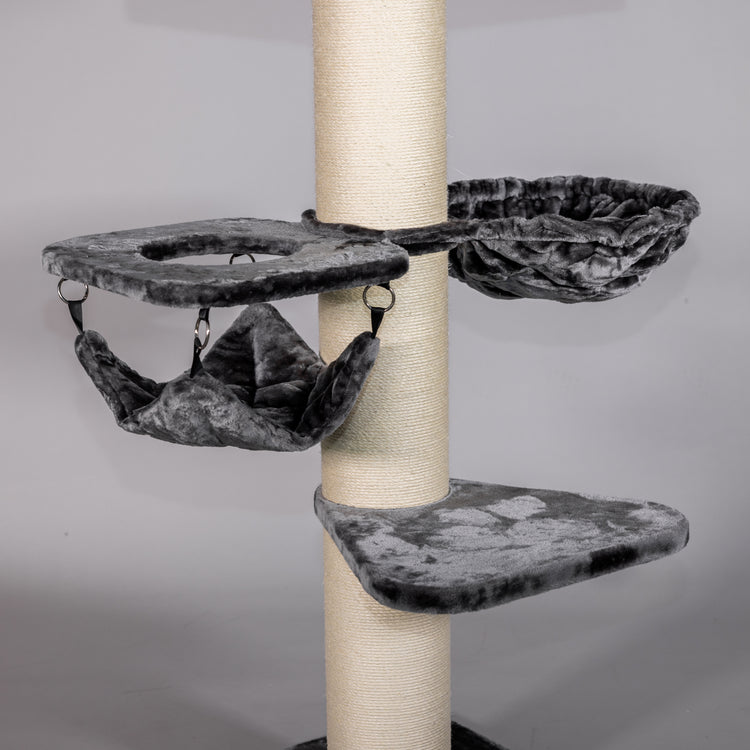 Cat Tree Royalty Crown Plus (Dark Grey)