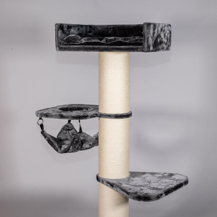 Cat Tree Royalty Crown (Dark Grey)