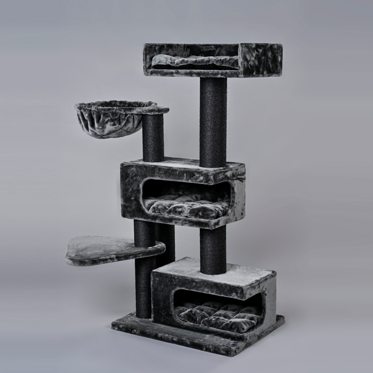 Cat Tree Norwegian Cat Retreat Blackline (Dark Grey)