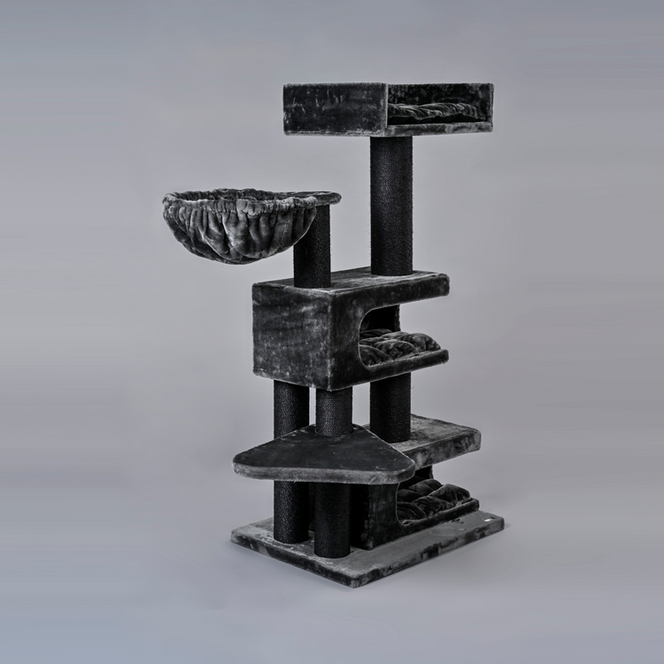 Cat Tree Norwegian Cat Retreat Blackline (Dark Grey)