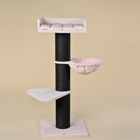 Cat Tree Royalty de Luxe (Pink Teddy)
