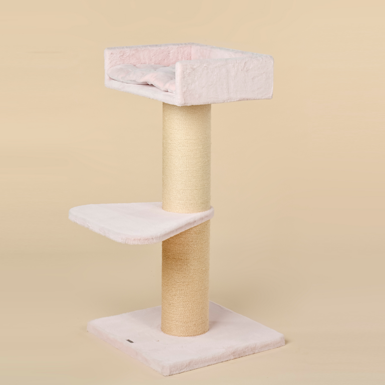 Cat Tree Maine Coon Lounge (Pink Teddy)