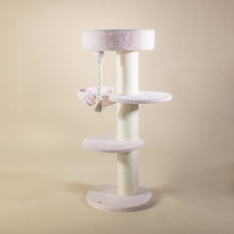 Cat Tree Maine Coon Sleeper Plus (Pink Teddy)