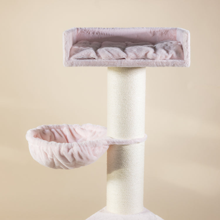 Cat Tree Royalty de Luxe (Pink Teddy)