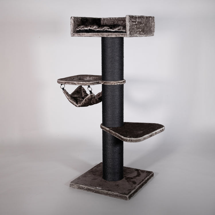 Cat Tree Royalty Blackline Crown (Taupe)