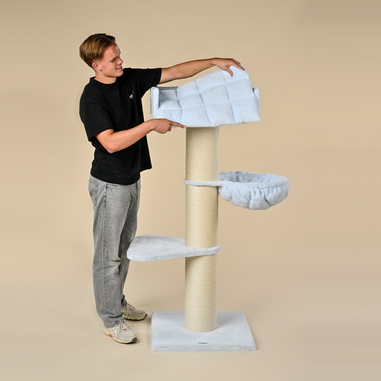 Cat Tree Royalty de Luxe (Blue Teddy)