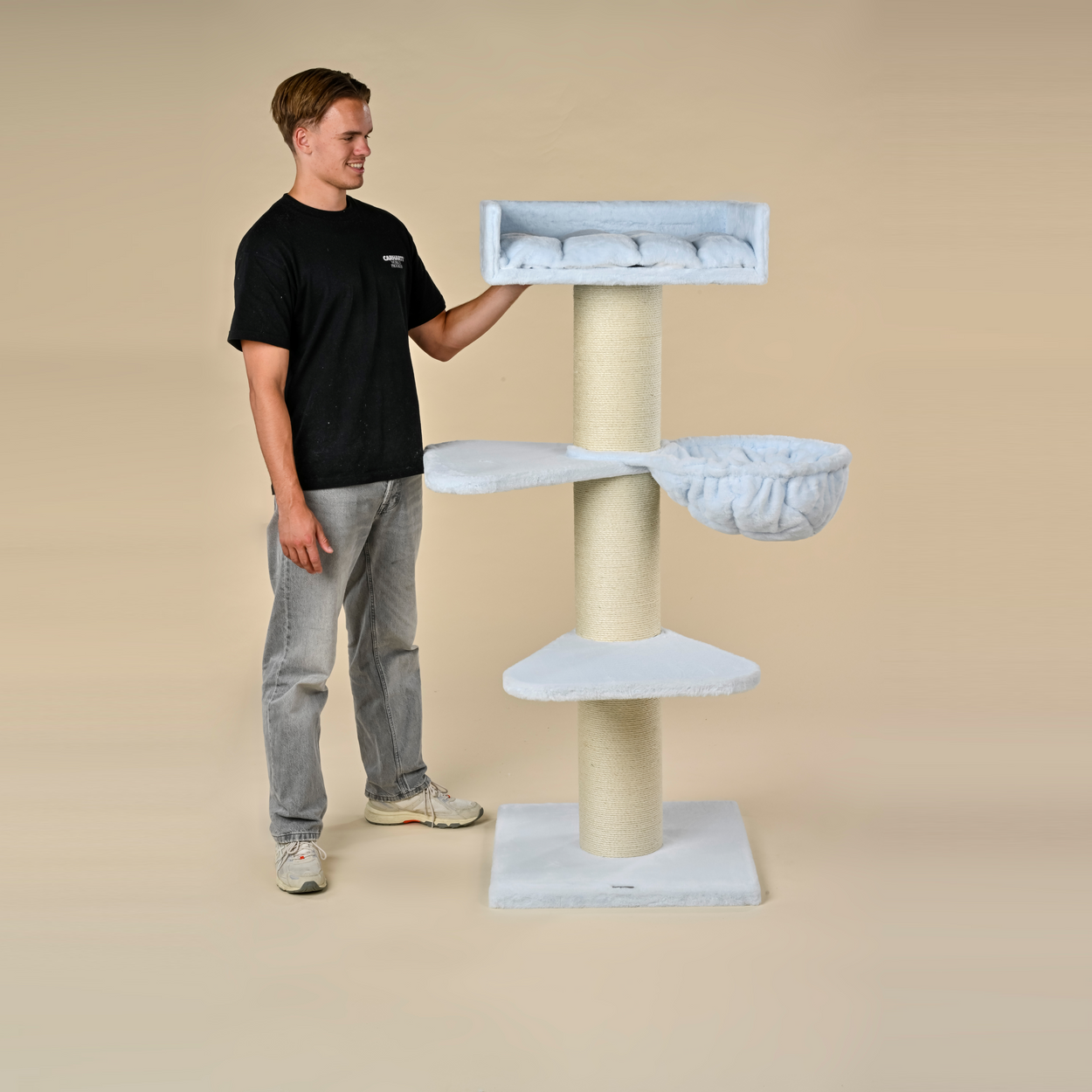 Cat Tree Royalty Plus (Blue Teddy)