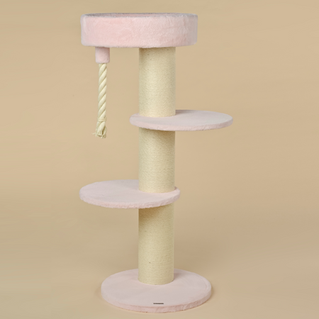 Cat Tree Maine Coon Sleeper (Pink Teddy)