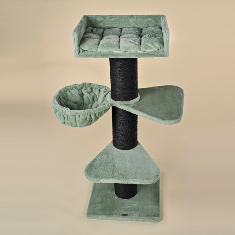 Cat tree Royalty Blackline Plus (Pistachio Teddy)
