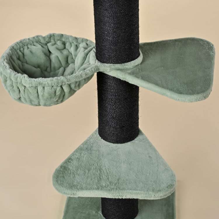 Cat tree Royalty Blackline Plus (Pistachio Teddy)