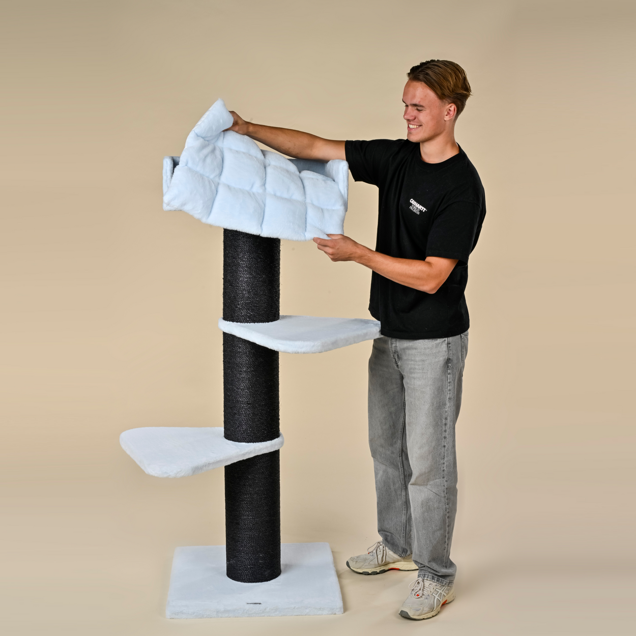 Cat tree Royalty Blackline (Blue Teddy)