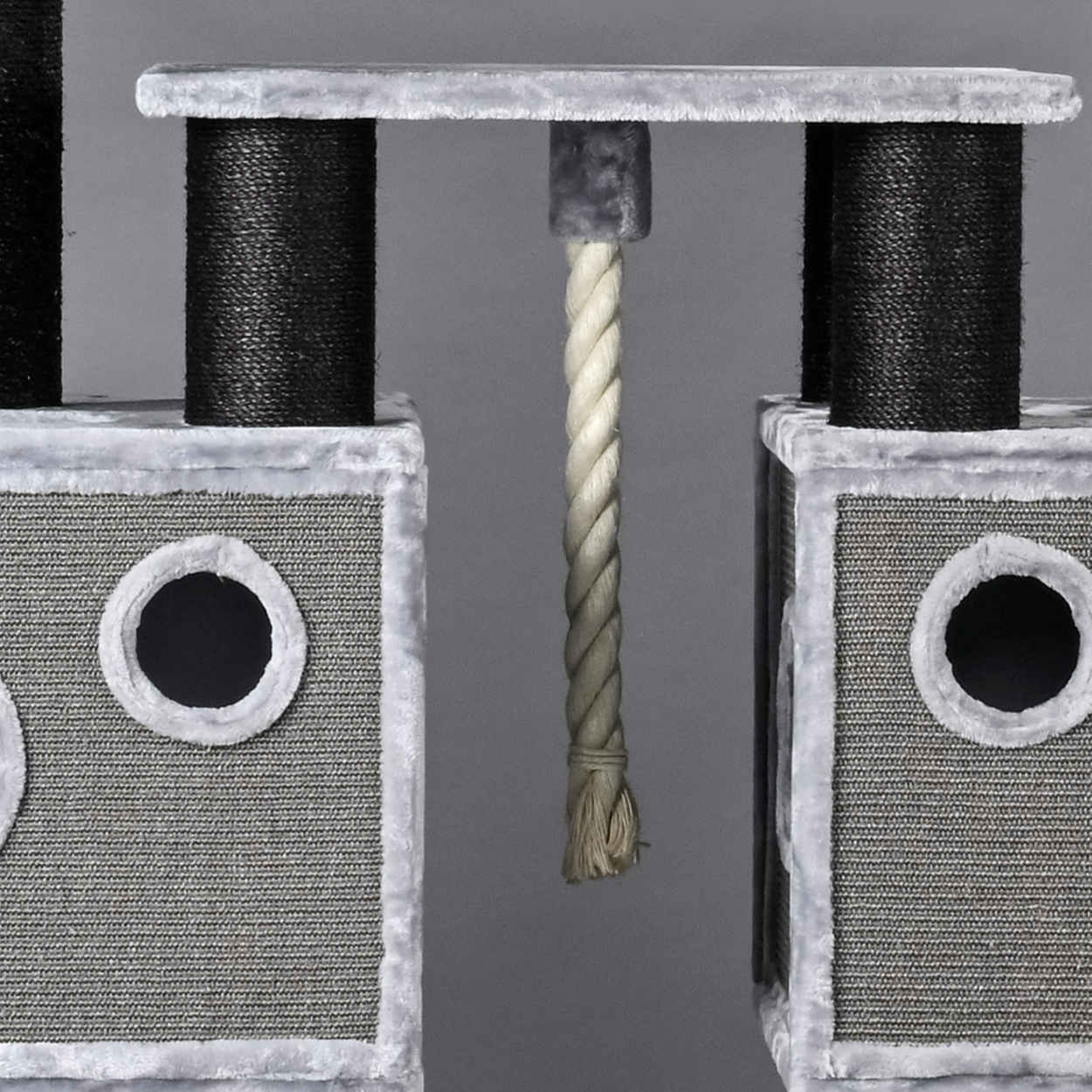 Cat Tree Royal Cat Palace Blackline (Light Grey)