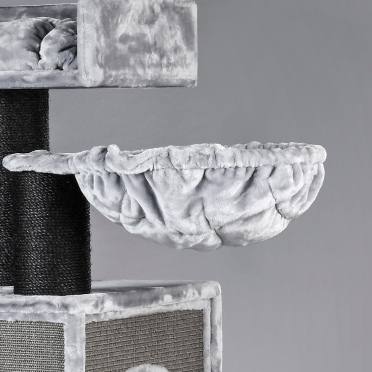 Cat Tree Royal Cat Palace Blackline (Light Grey)