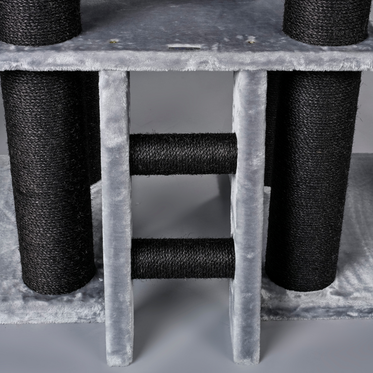 Cat Tree Royal Cat Palace Blackline (Light Grey)
