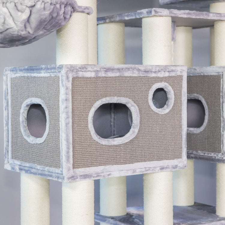 Cat Tree Royal Cat Palace (Light Grey)