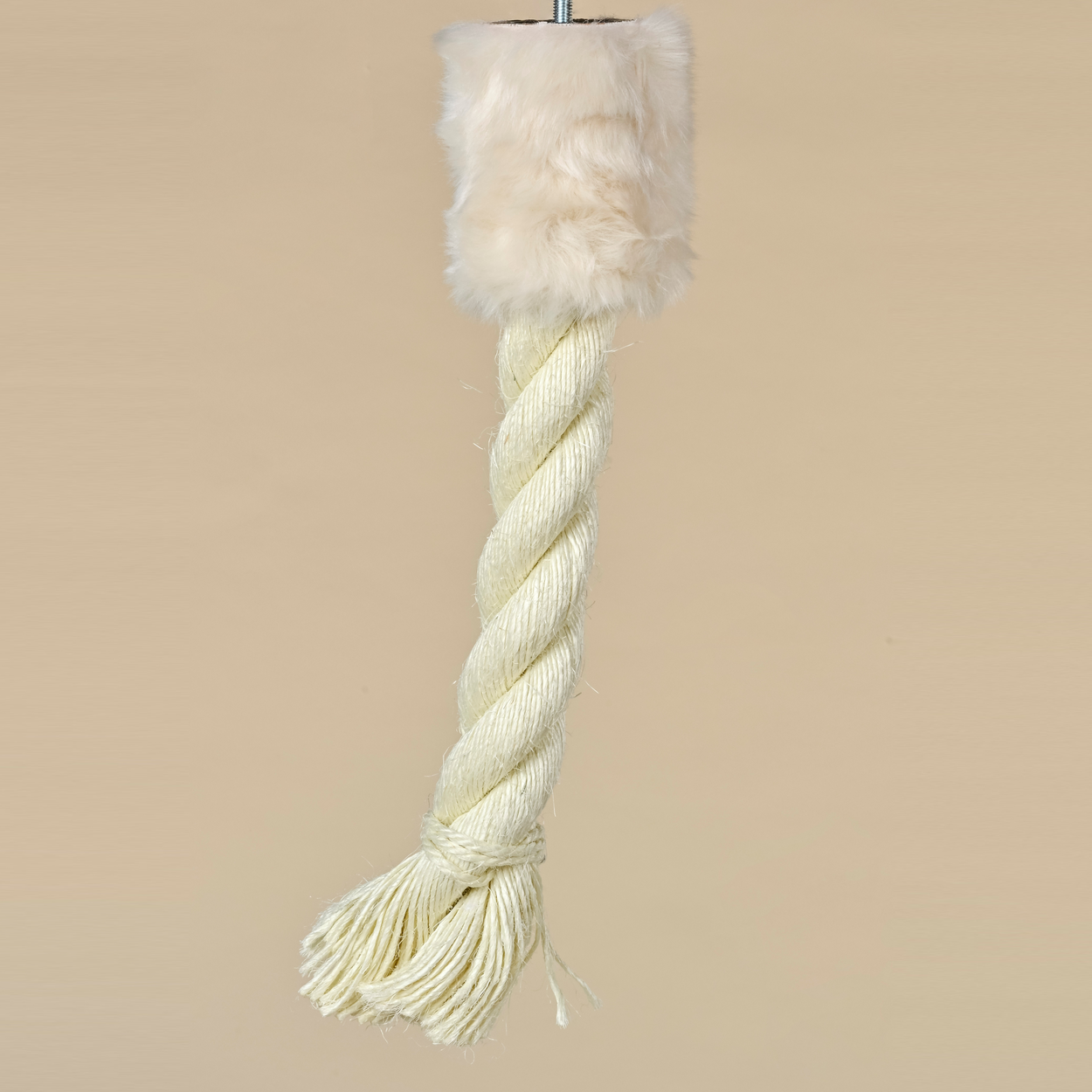 Play rope Furry Bengal Ø5 x 40 cm (White)