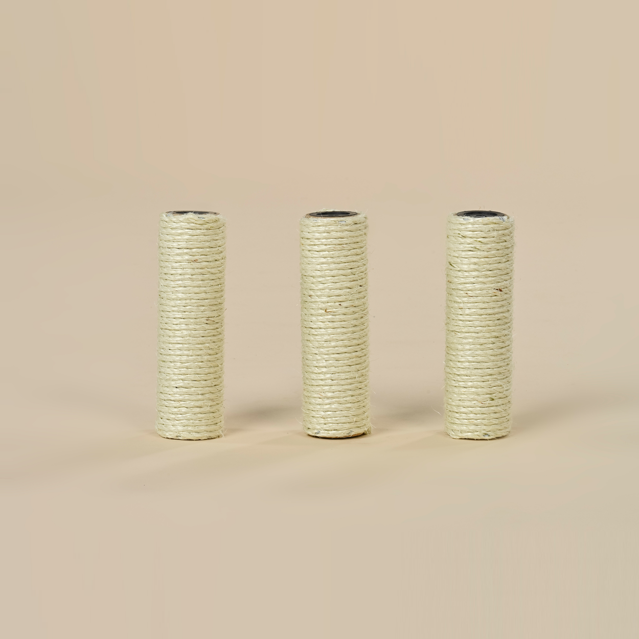 Sisal stair steps Siberian Cat Castle Ø5 x 18 cm (Cream)