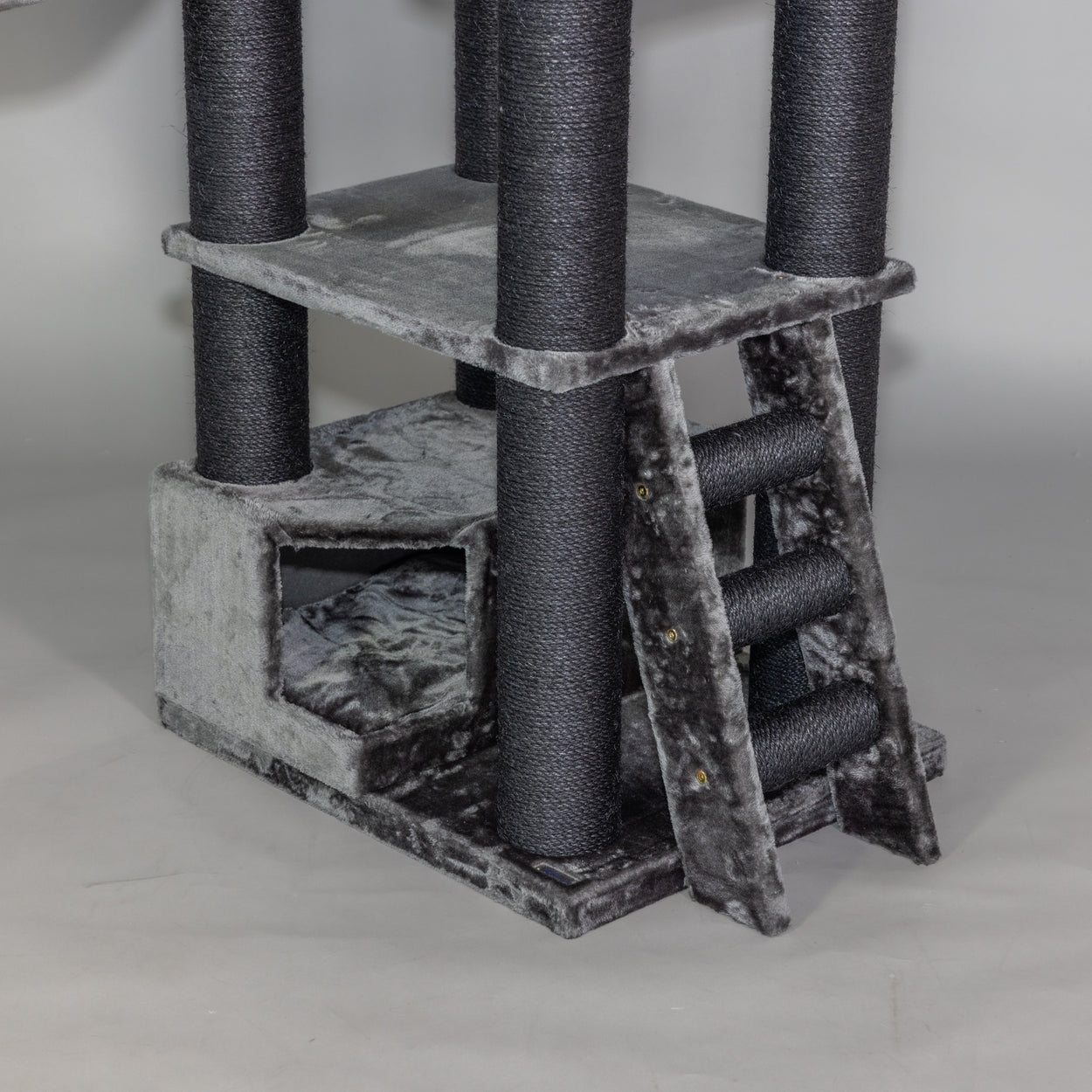 Cat Tree Corner Coon Blackline (Dark Grey)