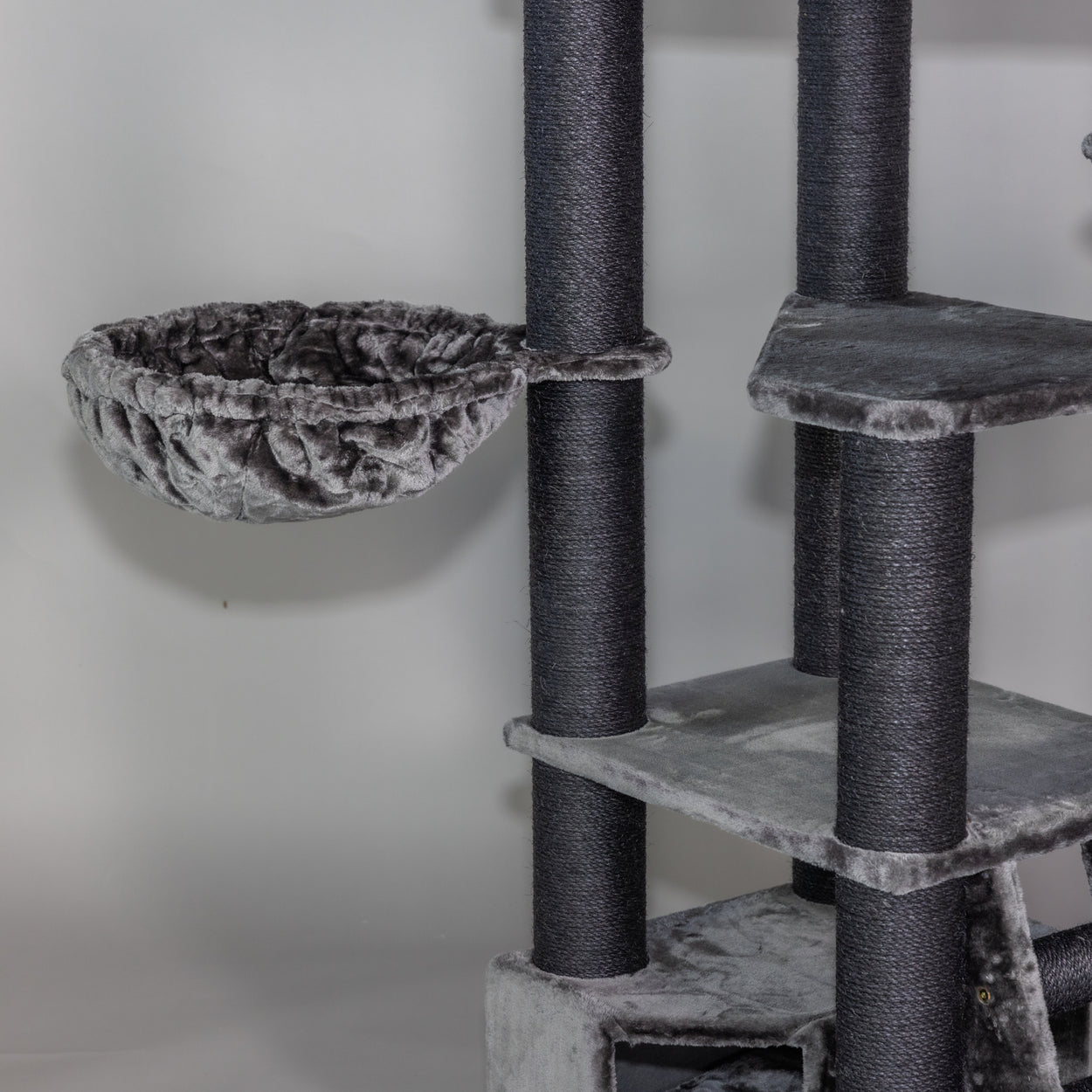 Cat Tree Corner Coon Blackline (Dark Grey)