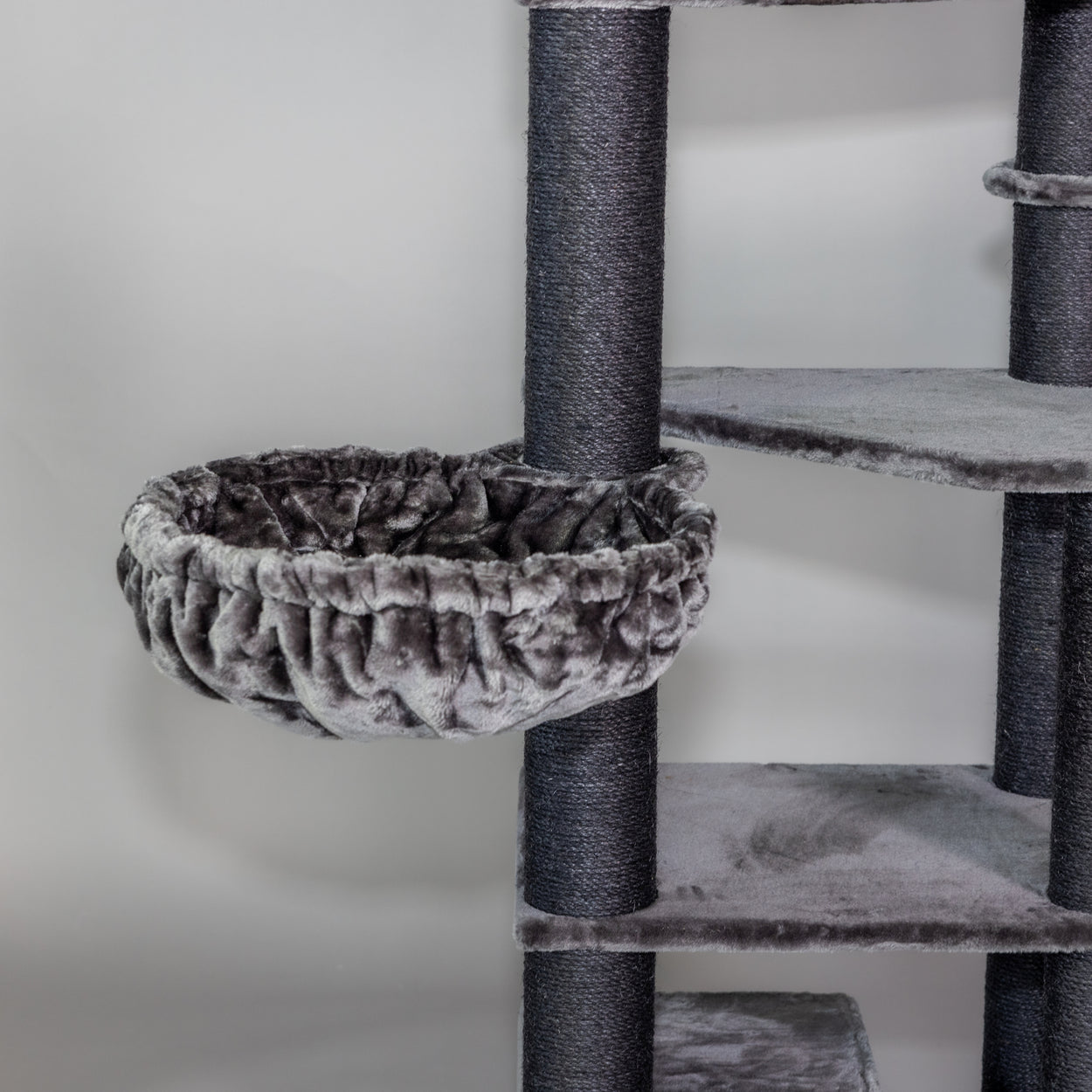 Cat Tree Corner Coon Blackline (Dark Grey)