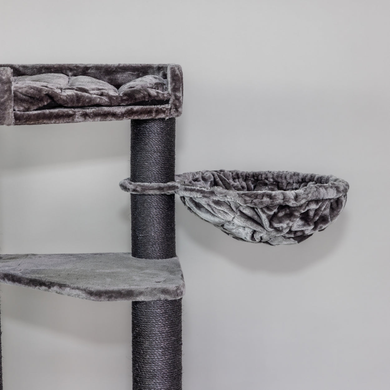 Cat Tree Corner Coon Blackline (Dark Grey)
