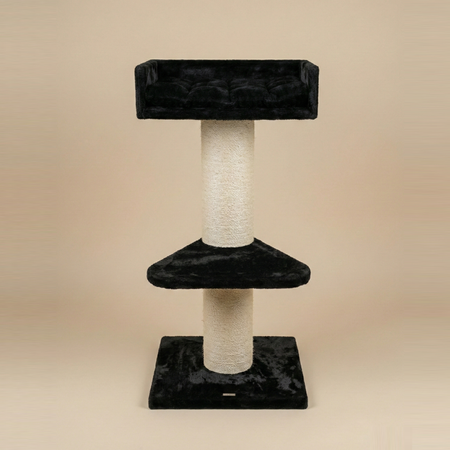 Cat Tree Maine Coon Lounge (Black Teddy)